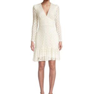 Shoshanna Darlena Floral Stitch Lace Dress